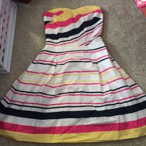 Strapless Striped Lilly Pulitzer Sundress